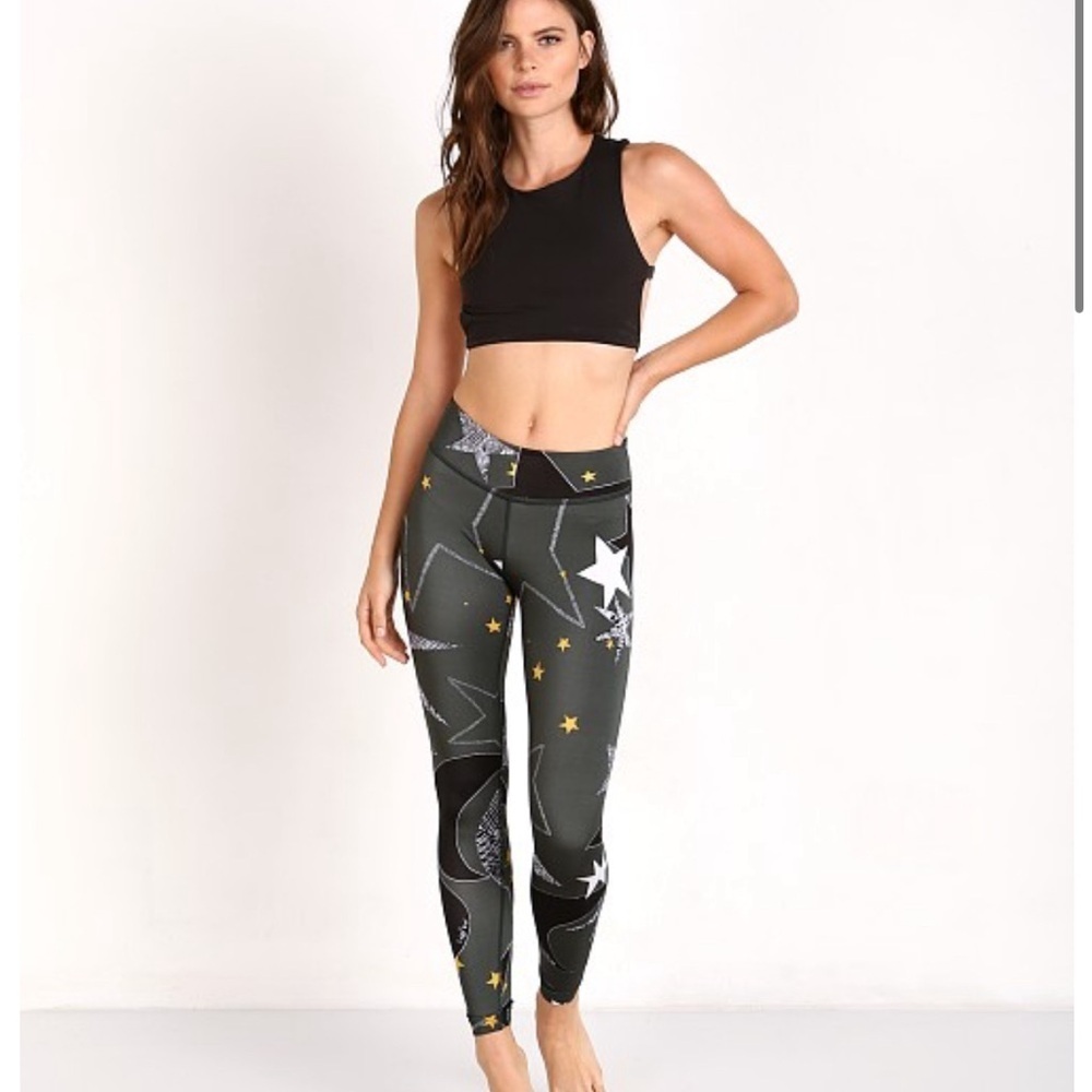 Beyond Yoga Lux Print Essential Long Legging Winter Solstice